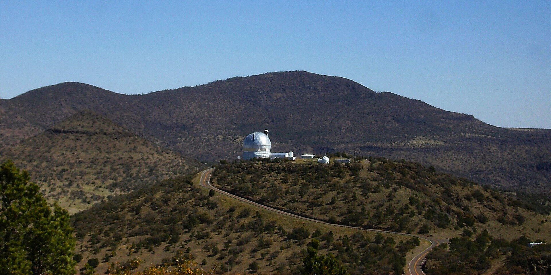 McDonald Observatory Astronomers Lodge under the night sky