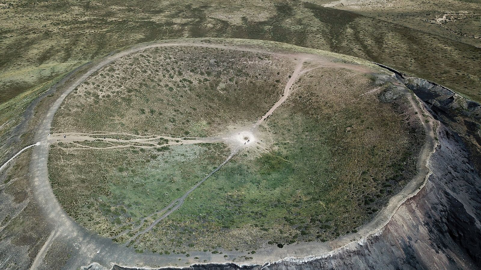 Ulanhada Volcano Galaxy Plan Camp under the night sky